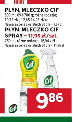 Płyn Cif promocja w Stokrotka