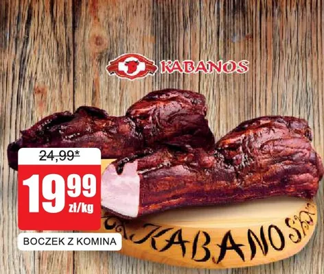 Boczek z komina Kabanos promocja w Bingo