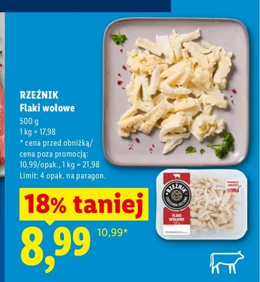 Flaki wołowe Rzeźnik promocja w Lidl
