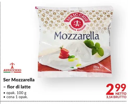 Ser Mozzarella - fior di latte promocja w Makro