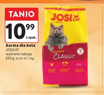 Karma dla kota Perfect fit promocja w Intermarche