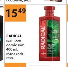 Szampon do włosów Radical promocja w Drogerie Laboo