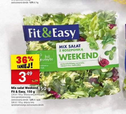 Mix sałat Weekend Fit & Easy promocja w Twój Market