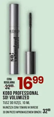 Tusz do rzęs KOBO Professional SDI Volumized promocja w Drogerie Natura