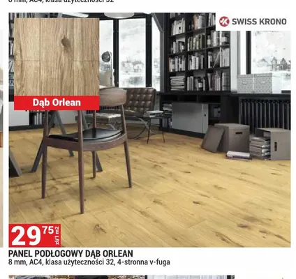 Panel podłogowy Dąb Orlean Swiss Krono promocja w Merkury Market