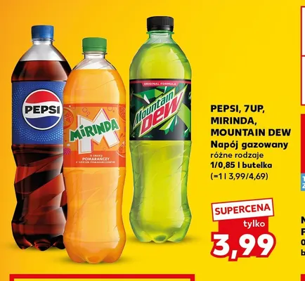 Napój gazowany Pepsi promocja w Kaufland