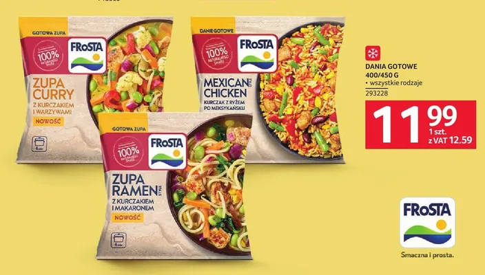 Zupa Ramen z kurczakiem i makaronem Frosta promocja w Selgros