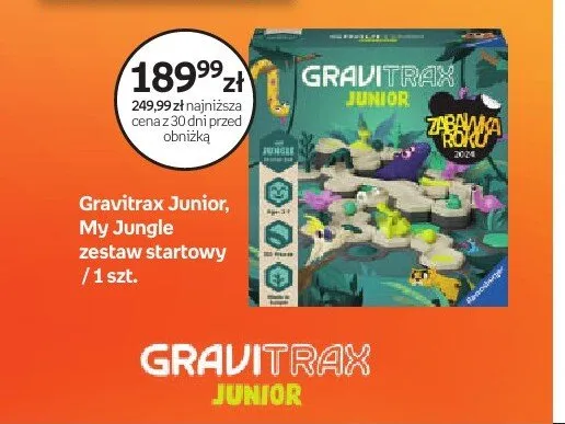 Zestaw startowy Gravitrax Junior My Jungle promocja w Dzień Dziecka