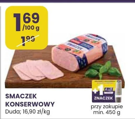Smaczek konserwowy promocja w Stokrotka