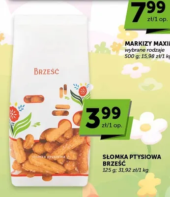 Słomka ptysiowa Brześć promocja w Euro Sklep