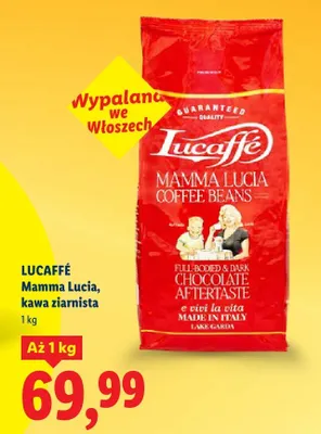 Kawa ziarnista Mamma Lucia 1 kg promocja w Lidl