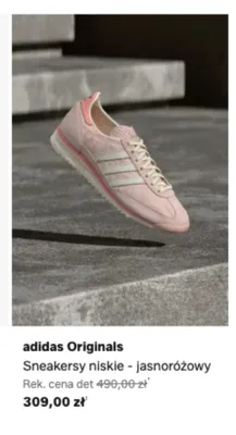 Sneakersy niskie adidas Originals jasnoróżowy promocja w Lounge by Zalando