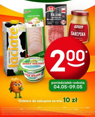 Serek Wiejski Piątnica cottage cheese naturalny promocja w Żabka
