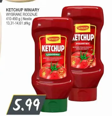 Ketchup Winiary Pikantny promocja w Słoneczko