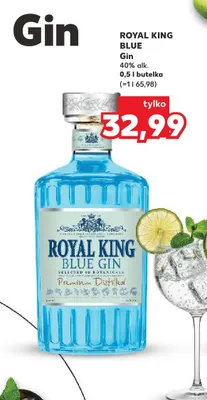 Gin Royal King Blue promocja w Kaufland