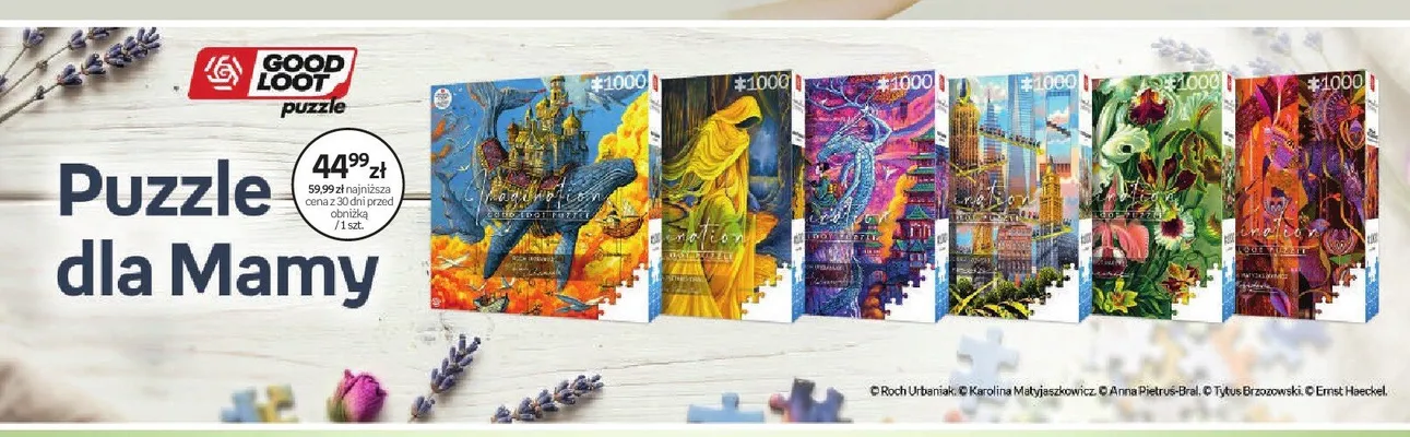 Puzzle Good Loot Imagination 1000 elementów promocja w Dzień Dziecka