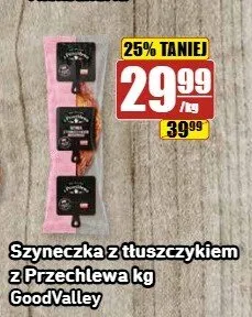 Szyneczka z tłuszczykiem z Przechlewa GoodValley promocja w API Market