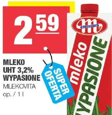 Mleko UHT 3,2% wypasione promocja w SPAR