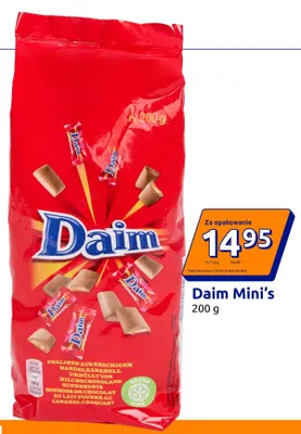 Cukierki Daim Mini's promocja w Action