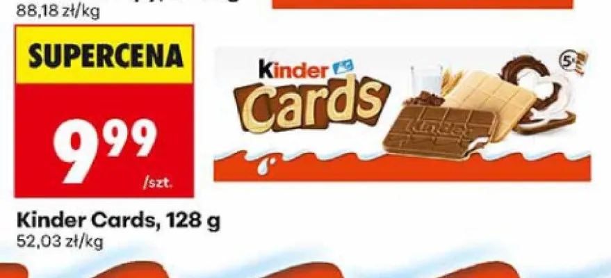 Kinder Cards promocja w Biedronka