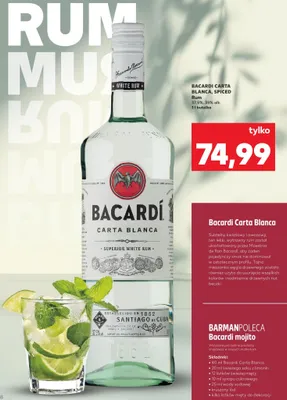 Rum Carta Blanca, Spiced promocja w Kaufland