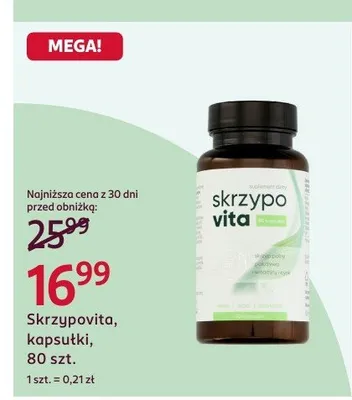 Kapsułki Skrzypovita, 80szt. promocja w Rossmann