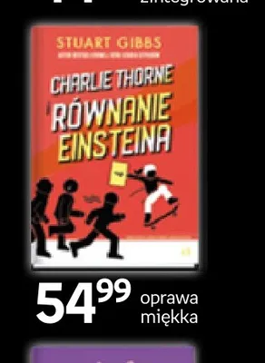 Książka Charlie Thorne Równanie Einsteina promocja w Empik