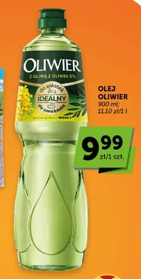 Olej Oliwier z oliwą z oliwek 5% promocja w Euro Sklep