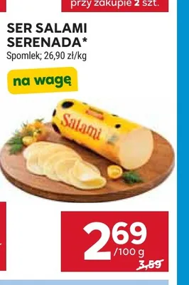 Ser Salami Serenada promocja w Stokrotka