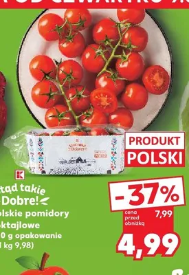 Pomidory koktajlowe Stąd Takie Dobre! polskie promocja w Kaufland