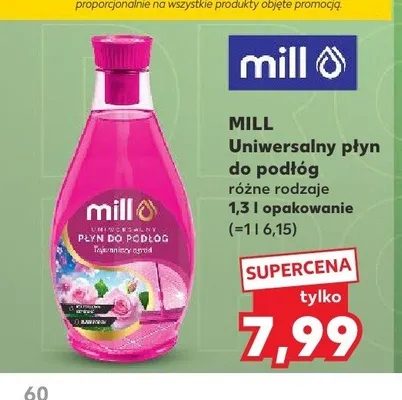 Uniwersalny płyn do podłóg Mill Tajemniczy Ogród promocja w Kaufland