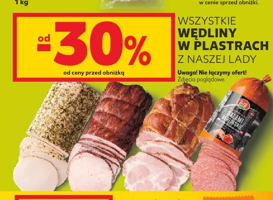 Wędliny w plastrach z Naszej Lady promocja w Kaufland