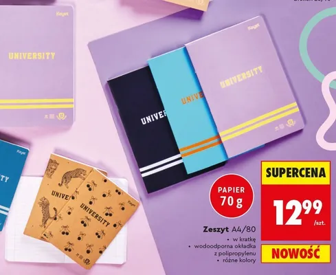 Zeszyt A4/80 Kayet promocja w Biedronka
