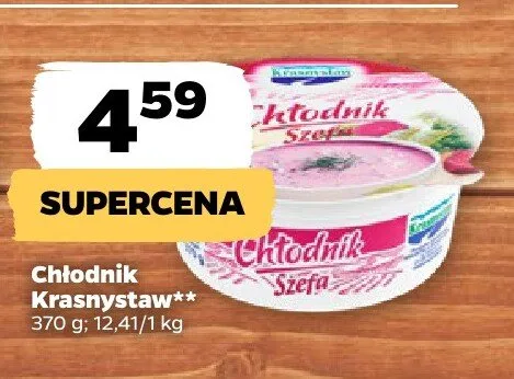 Chłodnik Krasnystaw promocja w Netto