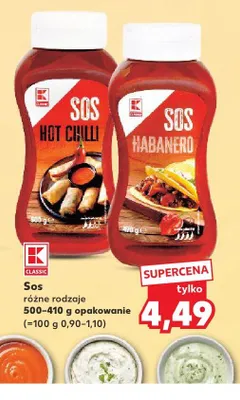 Sos Hot Chilli K-Classic promocja w Kaufland