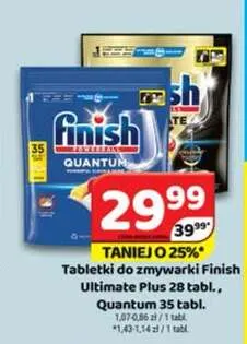 Tabletki do zmywarki Finish Ultimate Plus promocja w Delfin