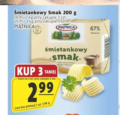 Miks tłuszczowy Śmietankowy Smak Piątnica promocja w Prim Market