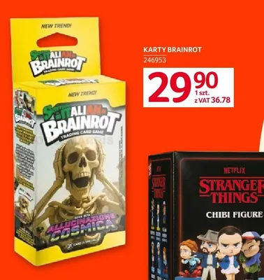 Karty Brainrot promocja w Selgros