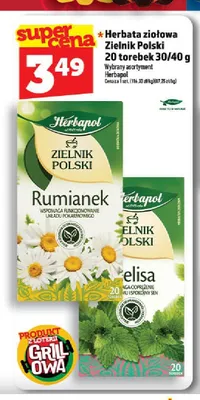 Herbata ziołowa Zielnik Polski 30/40g promocja w TOPAZ