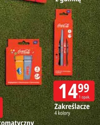 Zakreślacze 4-pak Interdruk promocja w Leclerc