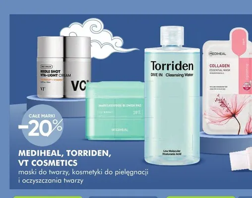 Kosmetyki Mediheal, Torriden, VT Cosmetics promocja w Super-Pharm