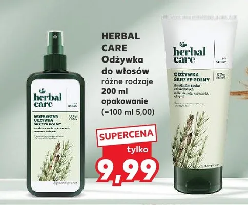 Ekspresowa odżywka do włosów Skrzyp Polny Herbal Care promocja w Kaufland