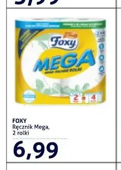 Ręcznik papierowy Foxy Mega 2-pak promocja w Blue Stop