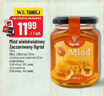 Miód wielokwiatowy zaczarowany ogród promocja w POLOmarket