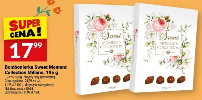 Bombonierka Sweet Moment Czekolada Mleczna promocja w Twój Market
