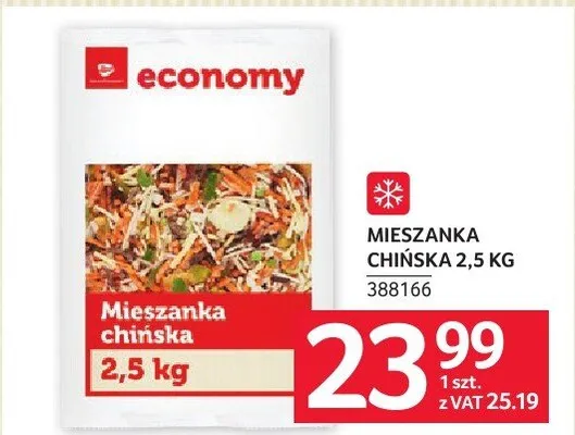 Mieszanka chińska 2,5 KG promocja w Selgros