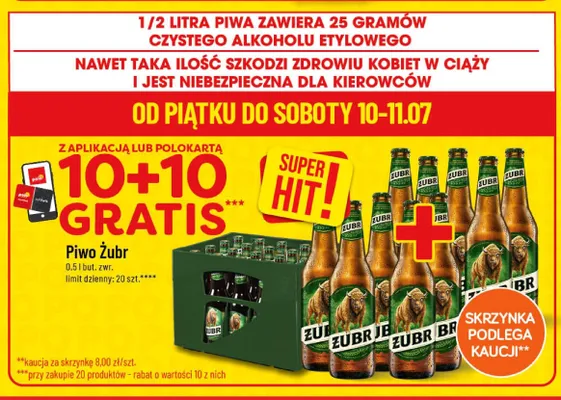 Piwo Żubr promocja w POLOmarket