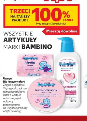 Artykuły marki Bambino promocja w Kaufland