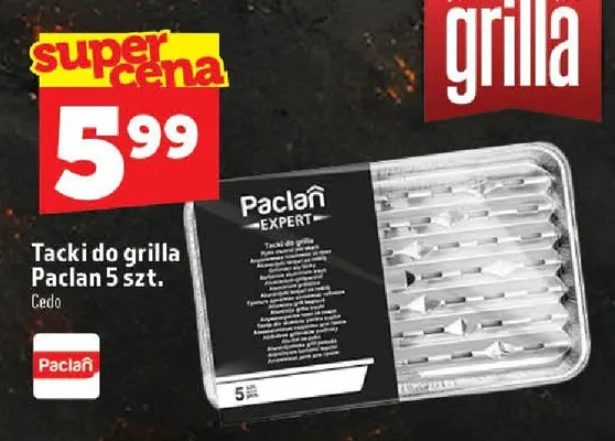 Tacki do grilla Paclan Expert promocja w TOPAZ
