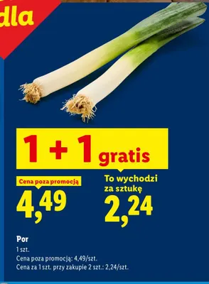 Por promocja w Lidl